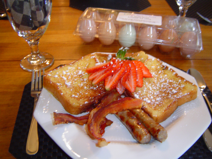 Enjoy a custom breakfast!